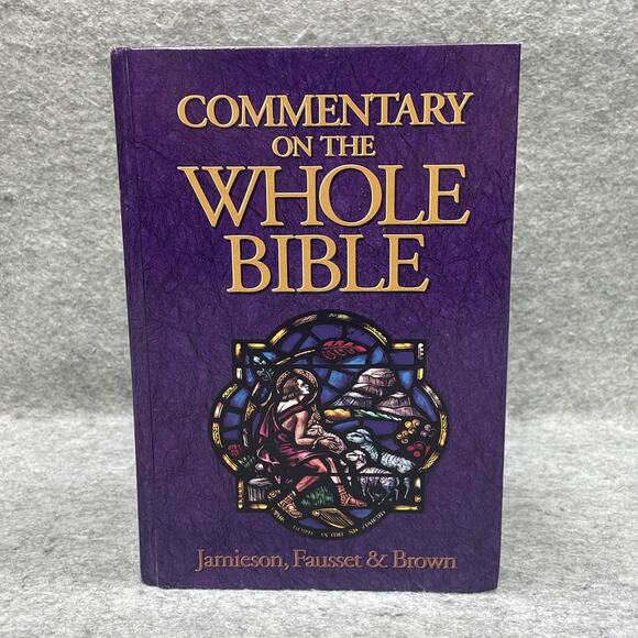 bible Other - Commentary On the Whole Bible Study Christian Jamieson Fausset Brown Zondervan
